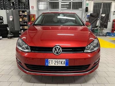 Usata VW Golf VII Highline 105 CV (77 kW) 2014 Rosso Berlina