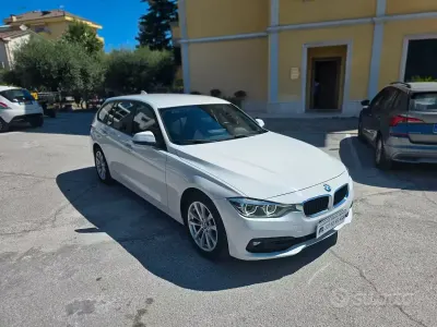 Usata BMW 318 Advantage 150 CV (110 kW) 2017 Bianco Station wagon