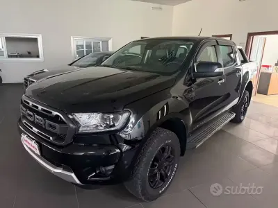 Usata Ford Ranger Limited 170 CV (125 kW) 2022 Nero Pick-up