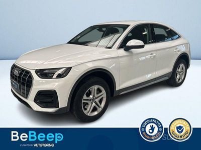 Usata Audi Q5 Sportback Advanced 204 CV (150 kW) 2021 Bianco metallizzato SUV