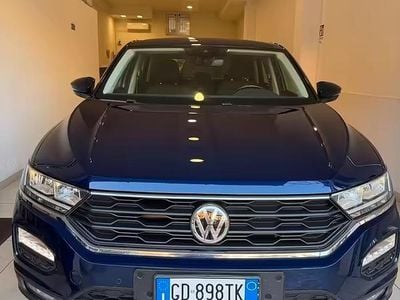 Usata VW T-Roc Advance 116 CV (85 kW) 2020 Blu SUV