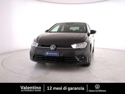 Usata VW Polo R-line 95 CV (69 kW) 2023 Nero Berlina