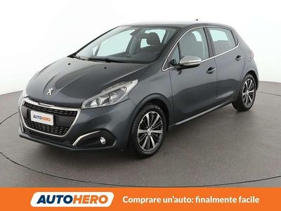 Usata Peugeot 208 Allure 82 CV (60 kW) 2016 Grigio Utilitaria