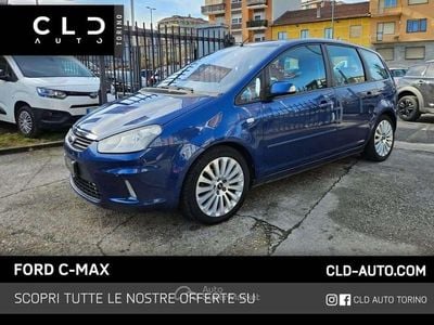 Usata Ford C-MAX Titanium 110 CV (80 kW) 2008 Blu Monovolume