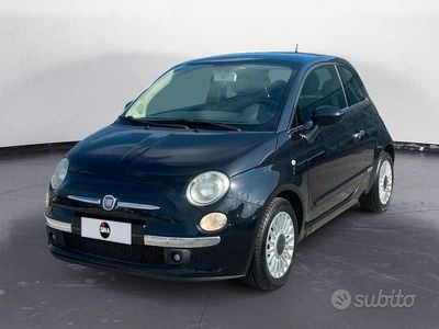 Usata Fiat 500 Lounge 69 CV (50 kW) 2011 Nero Berlina