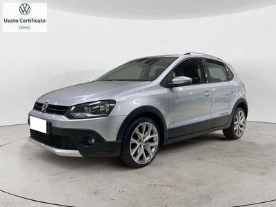 Usata VW Polo Cross 90 CV (66 kW) 2015 Argento Utilitaria