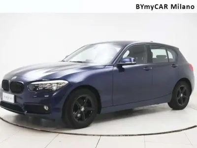 Usata BMW 116 116 CV (85 kW) 2017 Blu mediterraneo metallizzato Utilitaria