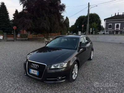 Usata Audi A3 Ambition 140 CV (102 kW) 2011 Nero Utilitaria