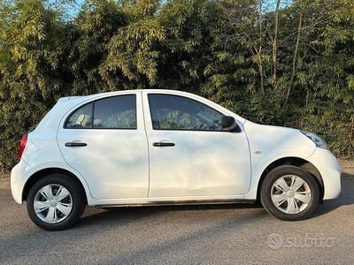 Usata Nissan Micra Visia 80 CV (58 kW) 2015 Bianco Utilitaria