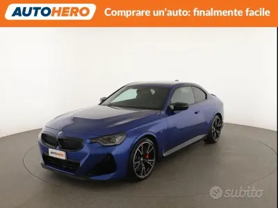 Usata BMW M240i M Sport 374 CV (275 kW) 2022 Bluazzurro Coupé