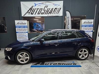 Usata Audi A3 Sport 116 CV (85 kW) 2018 Blu Berlina