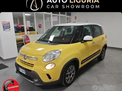 Usata Fiat 500L Trekking 95 CV (69 kW) 2014 Giallo Monovolume