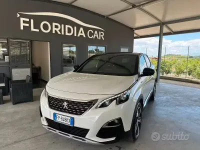 Usata Peugeot 3008 GT-line 131 CV (96 kW) 2018 Bianco SUV