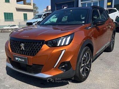 Usata Peugeot 2008 GT-line 102 CV (75 kW) 2020 Arancione SUV