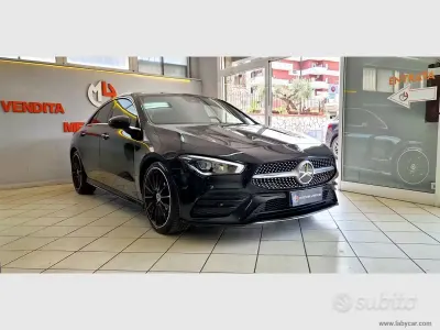 Usata Mercedes CLA180 Premium 116 CV (85 kW) 2019 Nero Coupé
