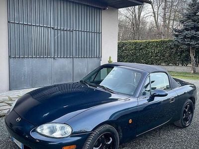 Usata Mazda MX5 110 CV (80 kW) 1999 Blu Cabrio