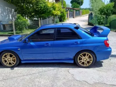 Usata Subaru Impreza 224 CV (164 kW) 2003 Blu Berlina