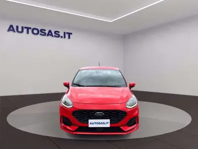 Usata Ford Fiesta ST-Line 125 CV (91 kW) 2022 Rosso Utilitaria