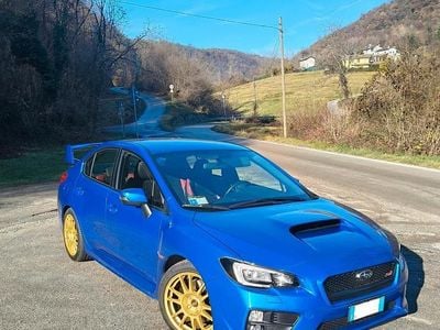 Usata Subaru WRX STI 300 CV (220 kW) 2014 Blu Berlina