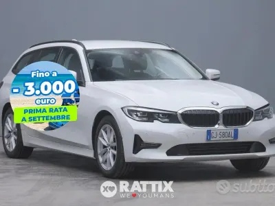 Usata BMW 318 Advantage 150 CV (110 kW) 2022 Brilliant white Station wagon