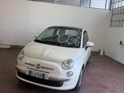 Usata Fiat 500 Lounge 69 CV (50 kW) 2011 Bianco Berlina