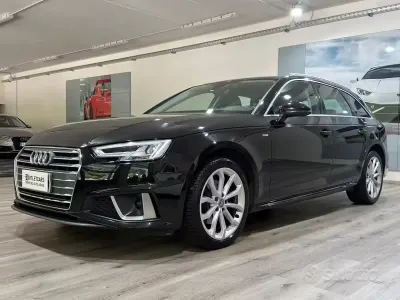 Käytetty Audi A4 S-Line 150 HP (110 kW) 2019 Musta Farmari