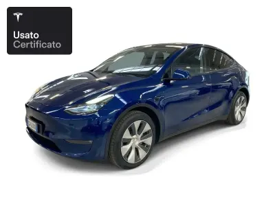 Usata Tesla Model Y Long Range AWD 258 kW (351 CV) 2021 Deep blue metallic SUV