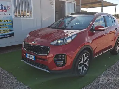 Usata Kia Sportage GT-Line 185 CV (136 kW) 2018 Rosso SUV