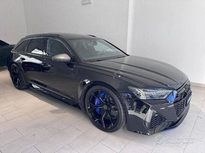 Usata Audi RS6 Performance 630 CV (463 kW) 2025 Nero Station wagon