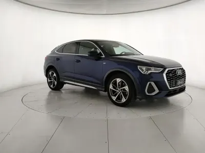 Usata Audi Q3 Sportback S-Line 200 CV (147 kW) 2021 Blu SUV