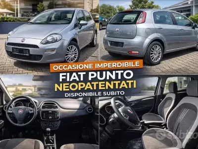 Usata Fiat Grande Punto S 69 CV (50 kW) 2012 Grigio Utilitaria