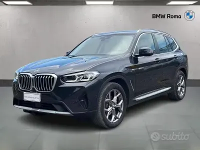 Usata BMW X3 190 CV (139 kW) 2022 Sophisto grey brilliant effect metallic SUV