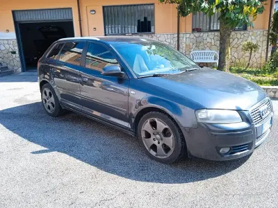 Usata Audi A3 Sportback Ambiente 140 CV (102 kW) 2005 Nero Utilitaria