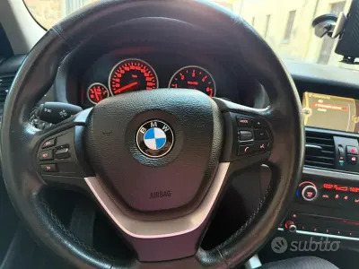 Usata BMW X3 184 CV (135 kW) 2013 Blu SUV