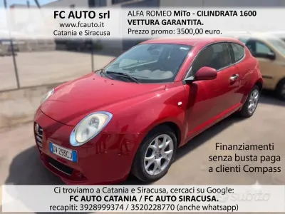 Usata Alfa Romeo MiTo Distinctive 120 CV (88 kW) 2009 Rosso Utilitaria