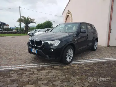 Usata BMW X3 190 CV (139 kW) 2015 Nero SUV