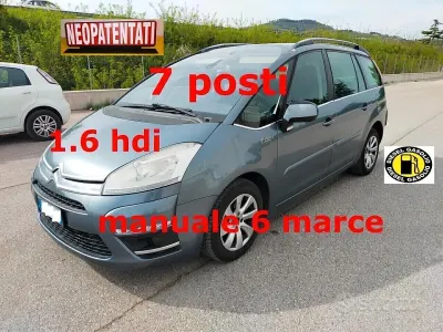 Usata Citroën Grand C4 Picasso 112 CV (82 kW) 2011 Grigio Monovolume