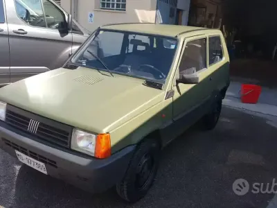Usata Fiat Panda 4x4 50 CV (36 kW) 1993 Verde Utilitaria