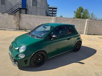 Usata Abarth 595C Turismo 159 CV (116 kW) 2017 Verde Cabrio