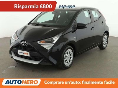 Usata Toyota Aygo Cool 72 CV (52 kW) 2021 Nero Utilitaria