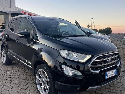 Usata Ford Ecosport Titanium 100 CV (73 kW) 2018 Nero SUV