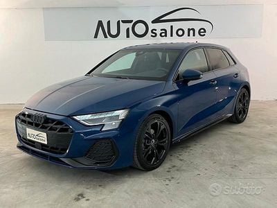 Usata Audi A3 Comfort 150 CV (110 kW) 2024 Blu Berlina