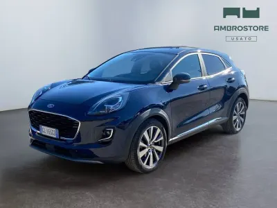 Usata Ford Puma Titanium X 125 CV (91 kW) 2022 Blue blazer SUV