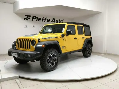 Usata Jeep Wrangler Unlimited Rubicon 272 CV (200 kW) 2021 Giallo SUV