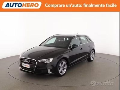 Usata Audi A3 Sport 116 CV (85 kW) 2018 Nero Berlina
