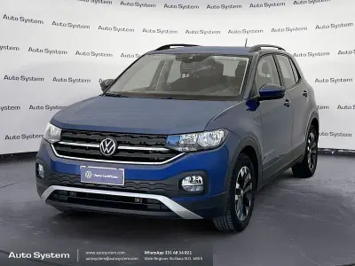 Usata VW T-Cross Style 95 CV (69 kW) 2022 Reef blue SUV