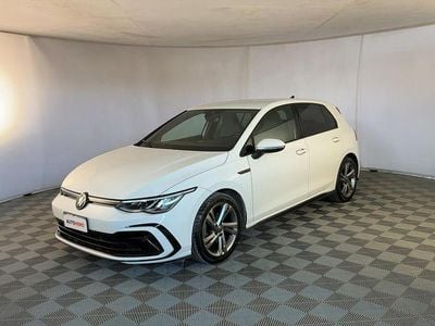 Usata VW Golf VIII R-line 150 CV (110 kW) 2021 Bianco