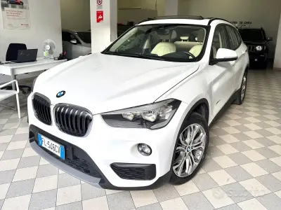 Usata BMW X1 Advantage 150 CV (110 kW) 2017 Bianco SUV