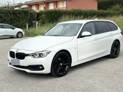 Usata BMW 318 Sport Line 150 CV (110 kW) 2018 Bianco Station wagon