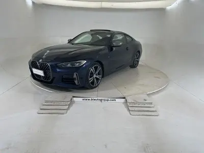 Usata BMW M440 M Sport 374 CV (275 kW) 2022 Blu Coupé
